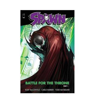 再生侠：王座之战 英文漫画书图书书籍 原版 the 预售 英文漫画 Throne Spawn 苐一部 Battle Part for