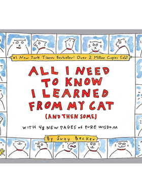 【预售】All I Need to Know I Learned From My Cat 猫教我一切书籍进口原版