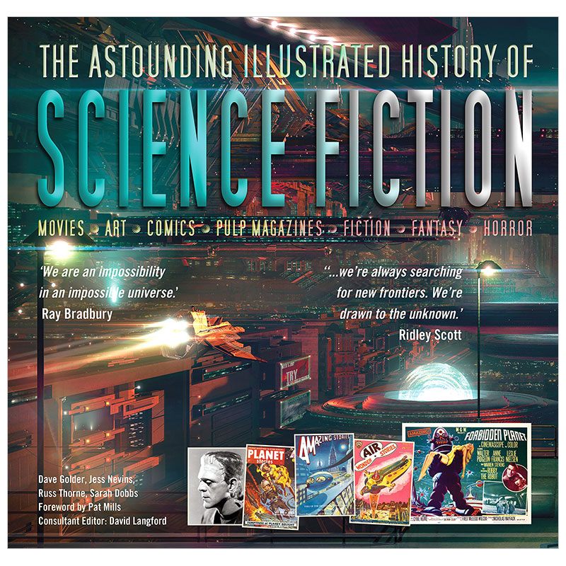 【现货】科幻小说中令人惊叹的插图史 The Aastounding Illustrated History Of Science Fiction英文原版插画绘画艺术画册集