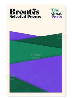 【现货】勃朗特姐妹：诗歌选集 【The Great Poets】Brontes 英文原版进口外版图书