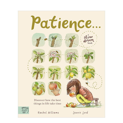【现货】耐心：探索生命历程 Patience 英文儿童绘本6-9岁 知识百科图画书英语读物 Rachel Williams，Leonie Lord