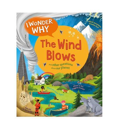 【现货】我想知道为什么风会吹 I Wonder Why The Wind Blows 原版英文儿童绘本图书