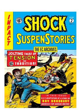 【预售】英文漫画 EC 档案：电击悬架 卷2 The EC Archives: Shock Suspenstories Volume 2 原版英文漫画书图书书籍