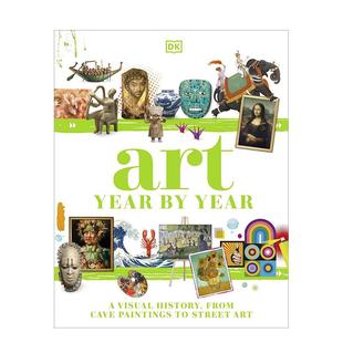 Art 穿越时空探索艺术 Year 英文儿童艺术启蒙图书 原版 现货