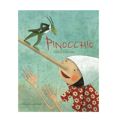 【预售】【经典童话名作绘本系列】木偶奇遇记 【Masterpiece Series】Pinocchio 原版英文儿童绘本