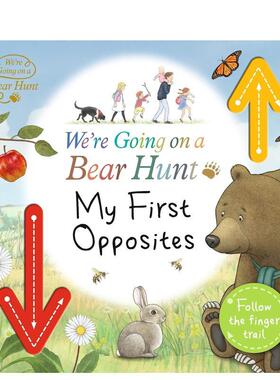 【预售】一起猎熊：让我们去发现林地动物 We’re Going on a Bear Hunt: Let’s Discover Woodland Animals 原版英文儿童趣味