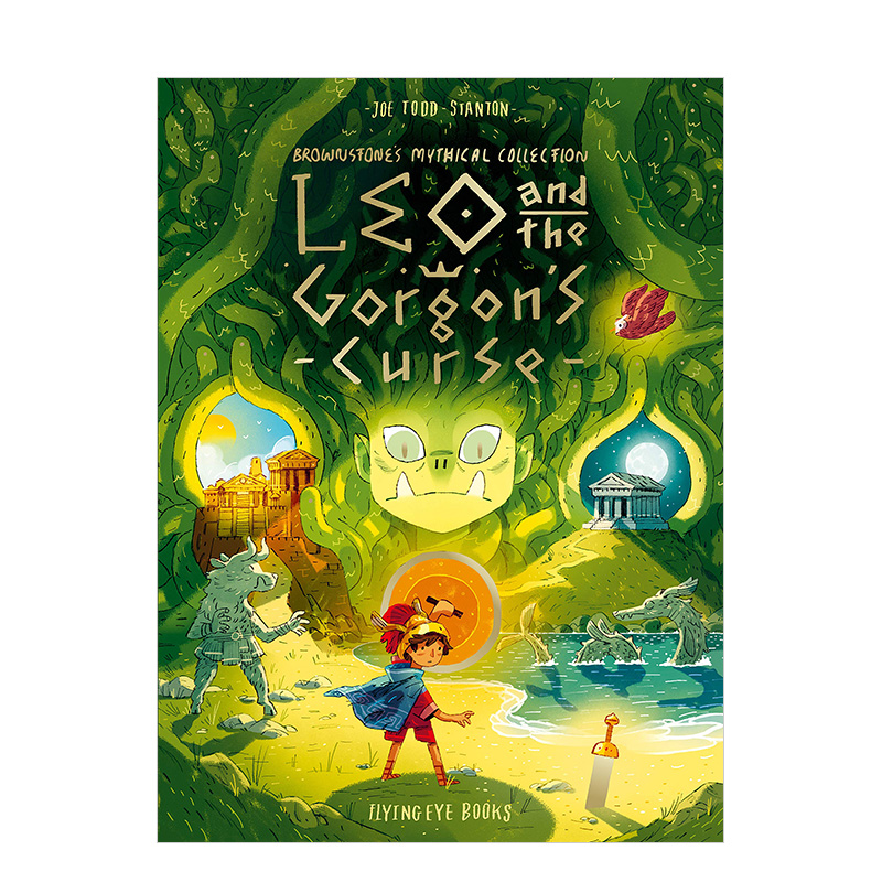 【现货】【Brownstone神话故事系列】Leo and the Gorgon’s Curse书籍进口原版