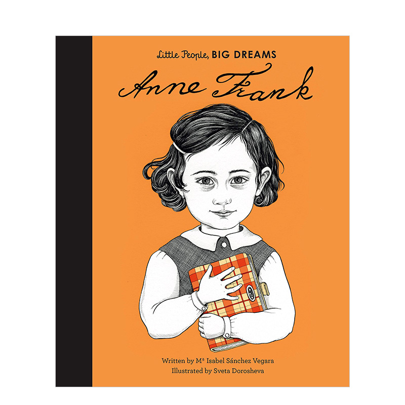 【现货】【小人物，大梦想】安妮·弗兰克Anne Frank安妮日记作者 3-6岁儿童启蒙艺术绘本 英文原版 职业发展书籍进口