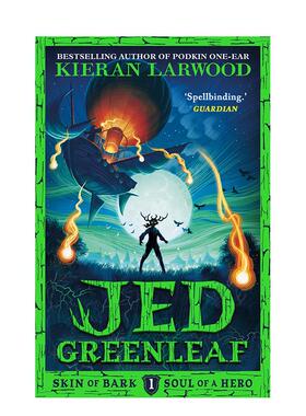 【预售】杰德·格林利夫 Jed Greenleaf 原版英文儿童故事 儿童奇幻冒险故事 书作家创作图书书籍
