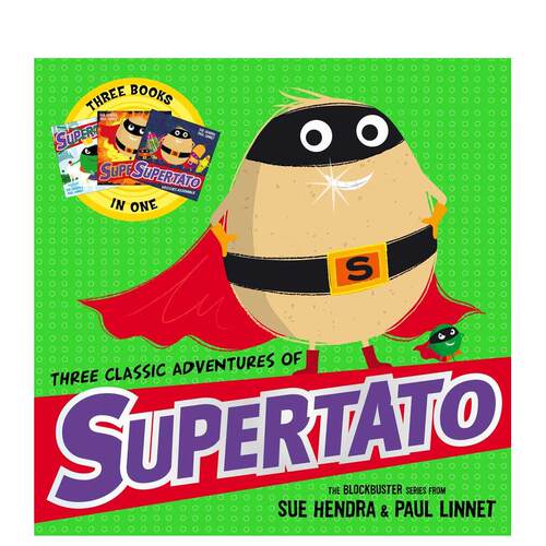 【现货】超级土豆大冒险（三部合集） Three Classic Adventures of Supertato:Featuring 原版英文儿童故事
