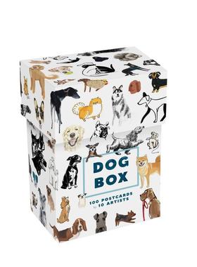 【预售】Dog Box: 100 Postcards by 10 Artists，狗的明信片盒：10位艺术家的100张明信片图书