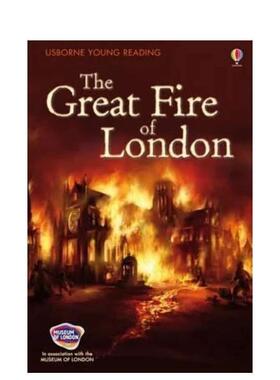 【预售】伦敦大火 The Great Fire of London 英文原版儿童章节书少儿英语启蒙读物书籍7-10岁