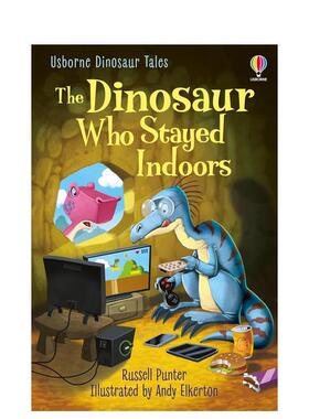 【预售】待在室内的恐龙 The Dinosaur Who Stayed Indoors 原版英文儿童分阶阅读图书