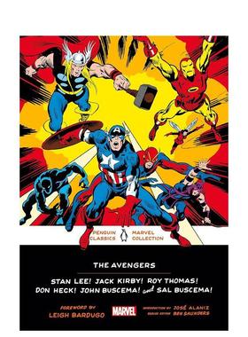 【预售】英文漫画 【企鹅经典漫威收藏合集】复仇者联盟 【Penguin Classics Marvel Collection】The Avengers 原版英文图书书籍