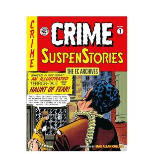 EC档案：犯罪暂缓措施 英文漫画书图书书籍 原版 Crime 预售 英文漫画 Suspenstories The 卷1 Volume Archives