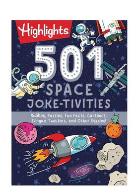 【现货】【501笑话活动】太空 【501Joke-tivities】Space 原版英文儿童趣味