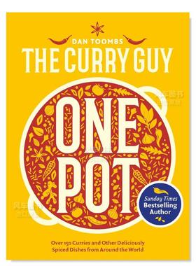 【预售】咖喱乱炖:150 多道咖喱菜肴 Curry Guy One Pot英文餐饮原版图书外版进口书籍 Dan Toombs Quadrille