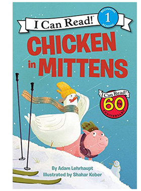 【现货】Chicken in Mittens，手套里的鸡  英文儿童图书适合3-6岁原版进口书籍