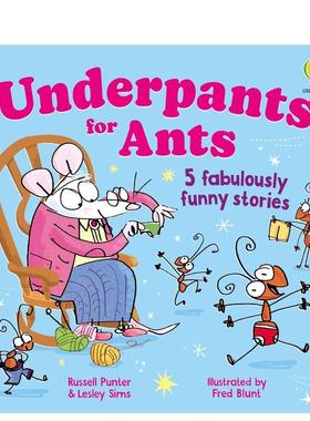 【预售】蚂蚁的小内裤 Underpants for ants 原版英文儿童故事图书