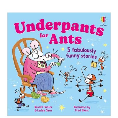 【预售】蚂蚁的小内裤 Underpants for ants 原版英文儿童故事图书
