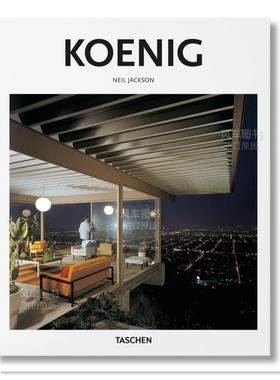 【预售】【Basic Architecture】KOENIG，皮埃尔·科恩格 英文建筑设计 精装 进口原版书籍