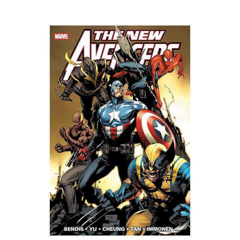 【现货】漫威漫画 新复仇者联盟合集 卷2 New Avengers Omnibus Vol. 2 Billy Tan Cover 精装 英文漫画书原版进口美漫书籍