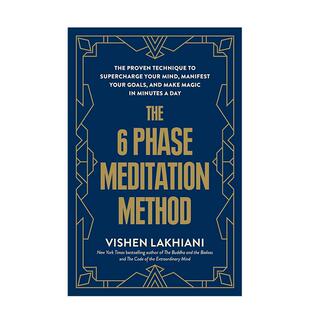 【预售】六阶段冥想法:经过验证的技术 可以增强你的思想 The 6 Phase Meditation Method 原版英文心灵励志图书