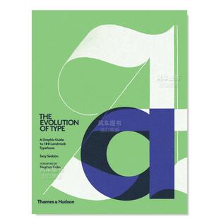 Type英文设计原版 现货 Evolution 图书进口书籍Tony Stephen 进化 and 字体设计 Coles The Seddon