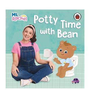 【预售】瑞秋老师和豆豆的如厕时光 Ms Rachel: Potty Time with Bean 原版英文儿童绘本图书
