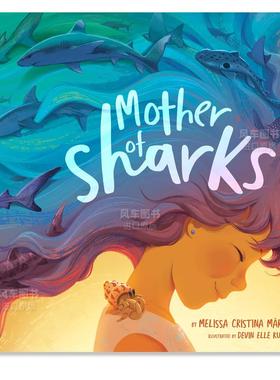 【预售】鲨鱼之母 Mother Of Sharks 英文儿童绘本原版图书进口外版书籍 Melissa Cristina Márquez Penguin Workshop