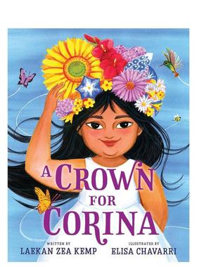 【现货】科里纳的皇冠 A Crown for Corina 原版英文儿童绘本图书书籍