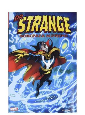 【预售】英文漫画 奇异博士，至尊魔法师总集*1卷 Doctor Strange， Sorcerer Supreme Omnibus Vol. 1 原版英文图书
