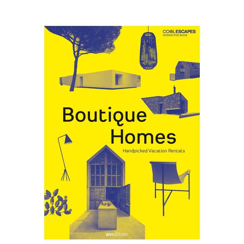 【预售】精品住宅:精选度假租赁 Boutique Homes 原版英文建筑设计图书书籍