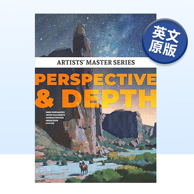 【现货】艺术家大师系列：透视与深度 Artists' Master Series:Perspective and Depth 英文原版艺术设计书籍 3DTotal Publishing