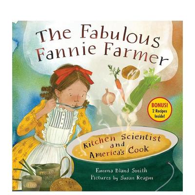 【预售】Fannie Farmer大厨：厨房科学家&美国厨师 Kitchen Scientist and America’s Cook 原版英文儿童绘本 进口图书