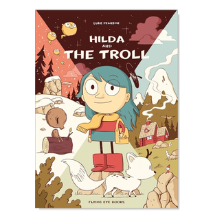 【现货】【希尔达漫画1】希尔达与山怪 Hilda and the Troll(Hildafolk) Netflix电视动画 英文儿童漫画书原版进口图书