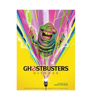 艺术设定集 GLOSTBUSTERS aRT 原版 捉鬼敢死队 BOOK 英文生活图书 预售