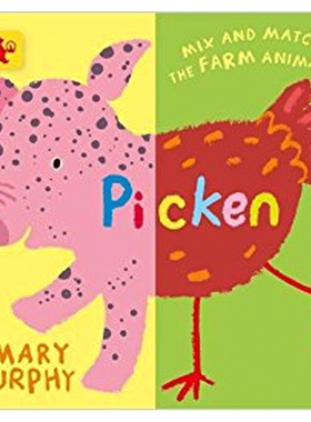 【现货】Picken小猪配小鸡 英文儿童绘本适合0-3岁原版进口图书书籍