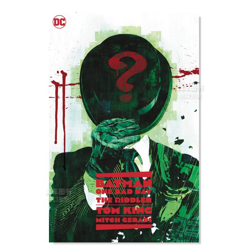 【现货】DC漫画 蝙蝠侠:一日之祸:谜语人 Batman One Bad Day: The Riddler 精装 英文漫画书原版进口图书 超级英雄系列美漫 书籍/杂志/报纸 原版其它 原图主图