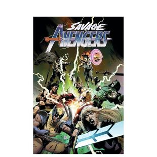 【预售】英文漫画 漫威Marvel 野蛮复仇者 卷2 格里·杜根 Savage Avengers By Gerry Duggan Vol. 2 原版英文图书