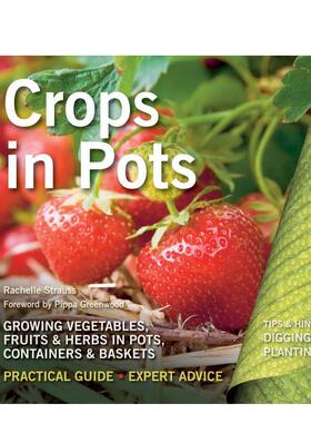 【现货】盆中作物 Crops in Pots 原版英文生活综合图书书籍