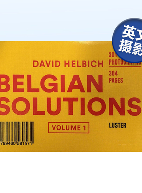 【预售】比利时方案（第*卷） Belgian Solutions Vol 1摄影集书籍进口原版艺术画册