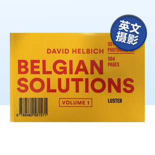 第 卷 1摄影集书籍进口原版 预售 艺术画册 Vol 比利时方案 Solutions Belgian