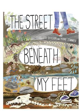 【预售】【手风琴书】我脚下的街道 【Look Closer】The Street Beneath My Feet 原版英文儿童绘本图书