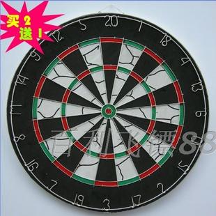 第二件半价活动 百利标准18寸特加厚植绒硬式飞镖盘 飞标靶2cm厚