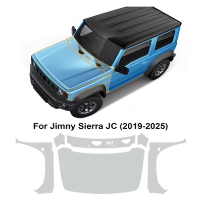 Jimny吉姆尼两门五门专用隐形车衣TPU车身漆面透明保护膜防刮修复
