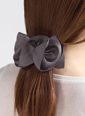 日本本土Ane mone蝴蝶结发夹简约时尚香蕉夹新款发饰马尾发夹