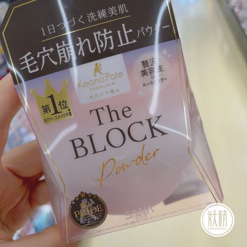 日本本土SANA毛穴职人定妆防晒提亮持久the block粉饼散粉13g