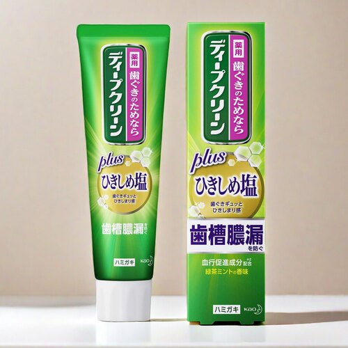 日本本土花王kao清洁牙周齿槽脓漏周炎牙龈1450ppm牙膏100g