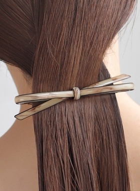 日本本土Ane mone日系蝴蝶结发夹马尾弹簧夹日系复古马尾夹